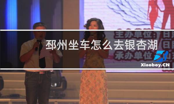 邳州坐车怎么去银杏湖