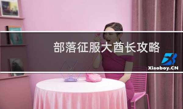 部落征服大酋长攻略