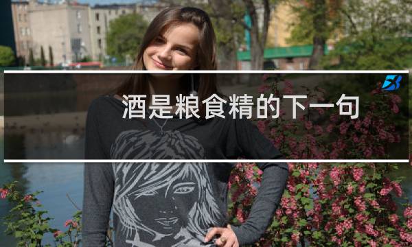 酒是粮食精的下一句