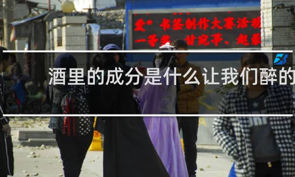 酒里的成分是什么让我们醉的