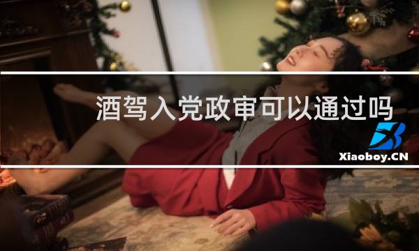 酒驾入党政审可以通过吗