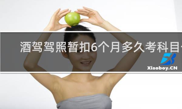 酒驾驾照暂扣6个月多久考科目一