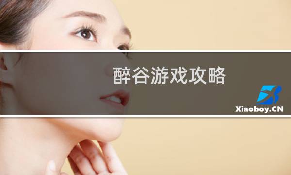 醉谷游戏攻略