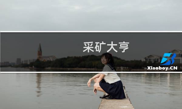 采矿大亨 攻略