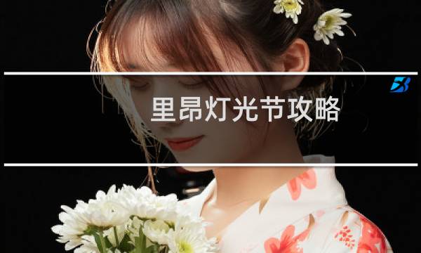 里昂燈光節(jié)攻略