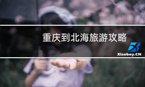 重庆到北海旅游攻略