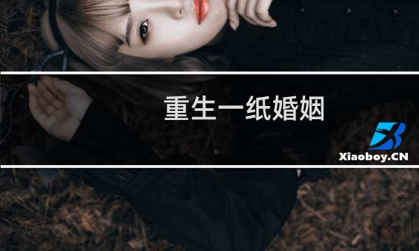 重生一纸婚姻