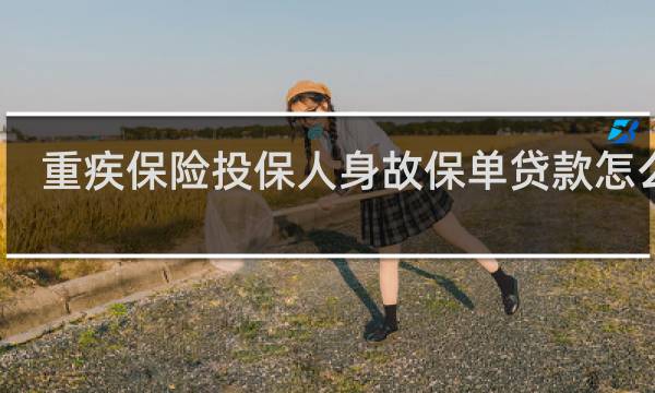 重疾保险投保人身故保单贷款怎么还
