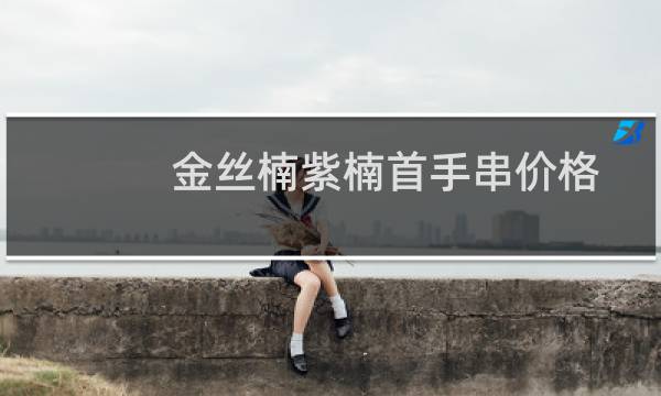 金丝楠紫楠首手串价格