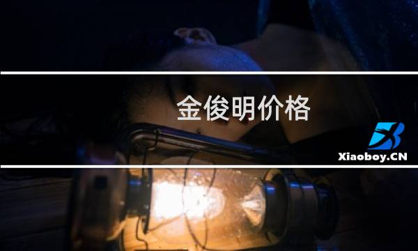金俊明价格