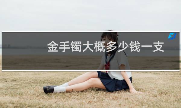 金手镯大概多少钱一支