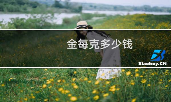 金每克多少钱