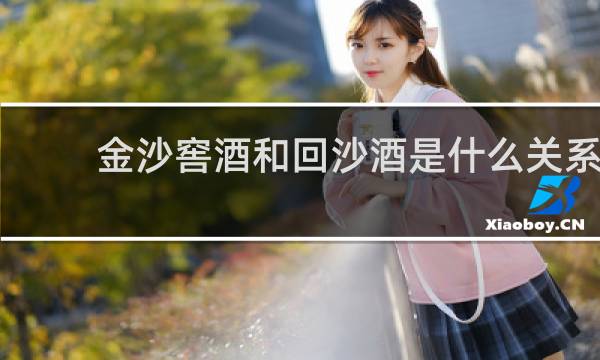 金沙窖酒和回沙酒是什么关系