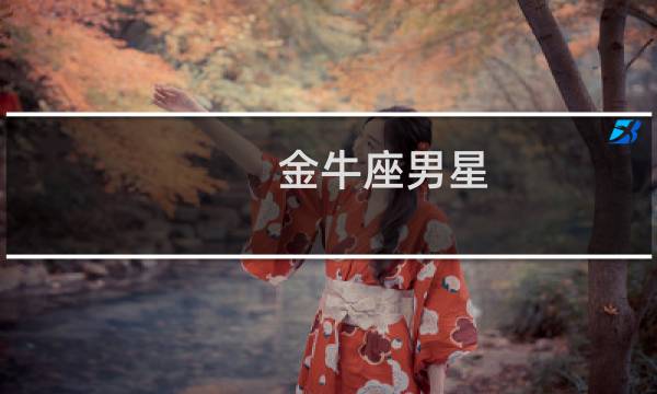 金牛座男星