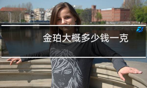 金珀大概多少钱一克