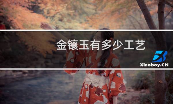 金镶玉有多少工艺