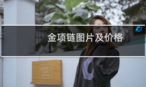 金项链图片及价格