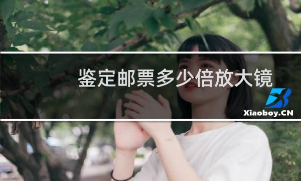 鉴定邮票多少倍放大镜