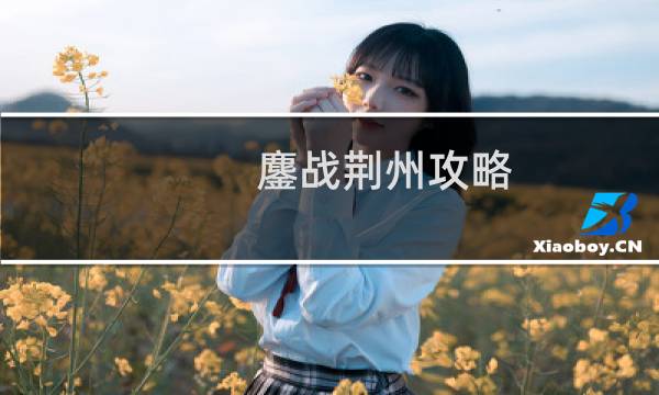 鏖战荆州攻略