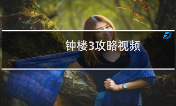 钟楼3攻略视频