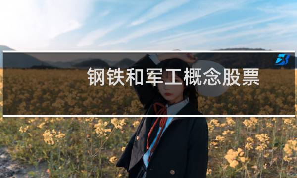 钢铁和军工概念股票