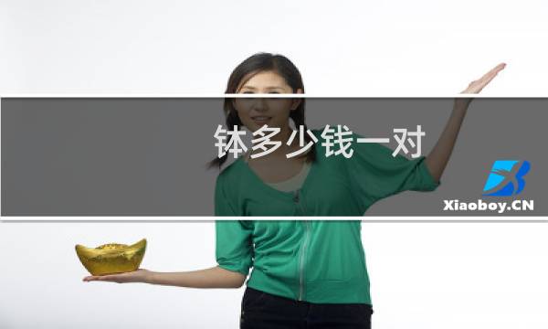 钵多少钱一对