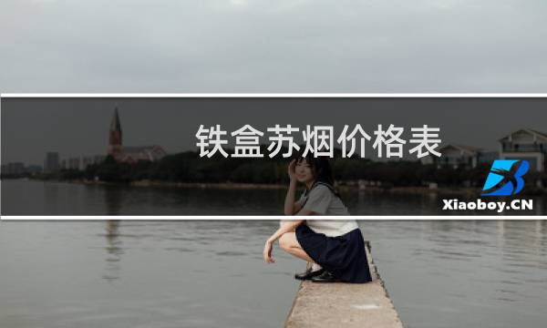 铁盒苏烟价格表