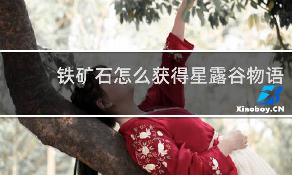 铁矿石怎么获得星露谷物语