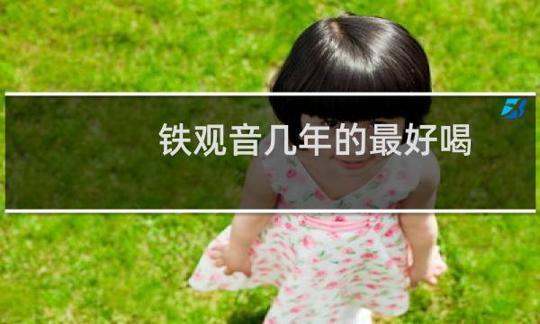 铁观音几年的最好喝