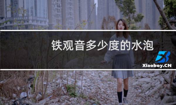 铁观音多少度的水泡