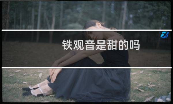 铁观音是甜的吗