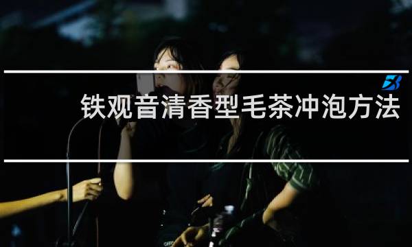 铁观音清香型毛茶冲泡方法