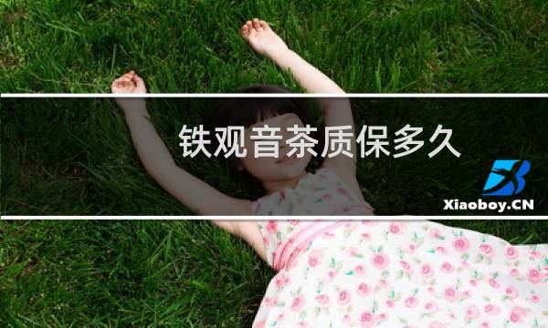 铁观音茶质保多久