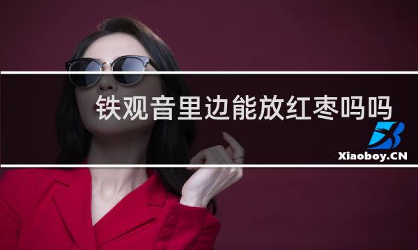 铁观音里边能放红枣吗吗