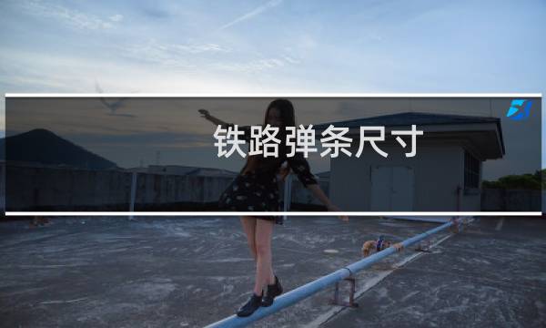 铁路弹条尺寸