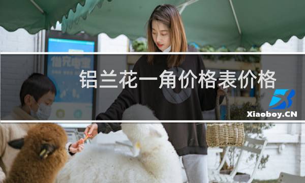 铝兰花一角价格表价格