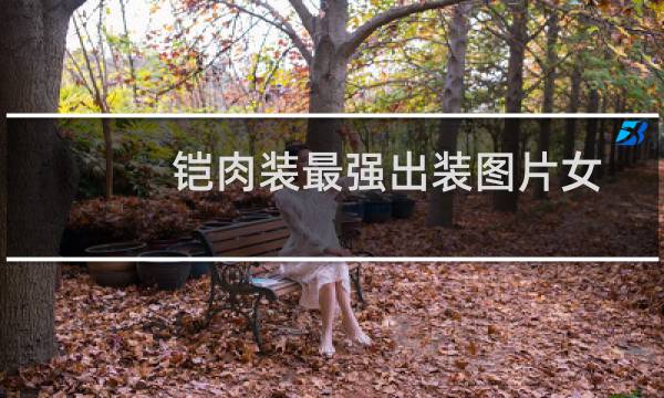 铠肉装最强出装图片女