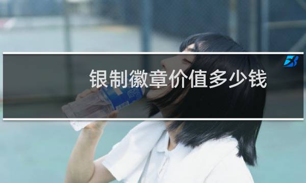 银制徽章价值多少钱