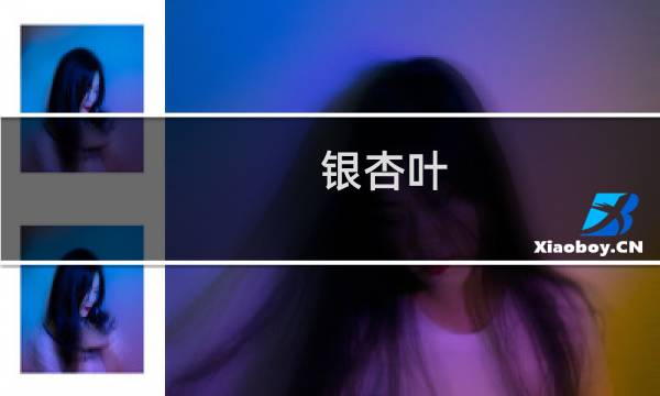 银杏叶 描述