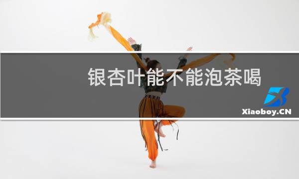 银杏叶能不能泡茶喝