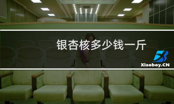 银杏核多少钱一斤