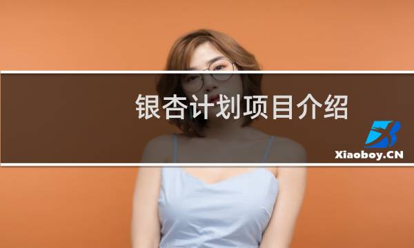 银杏计划项目介绍