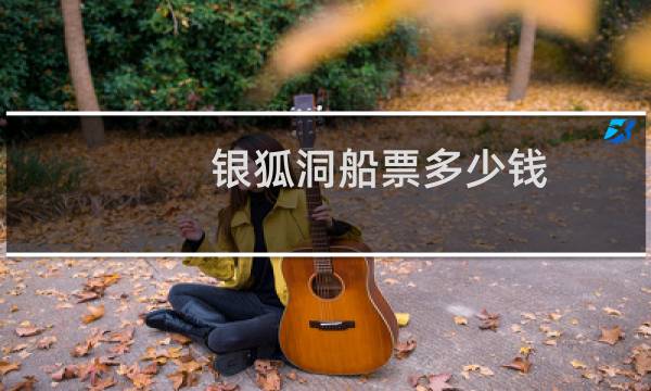 银狐洞船票多少钱