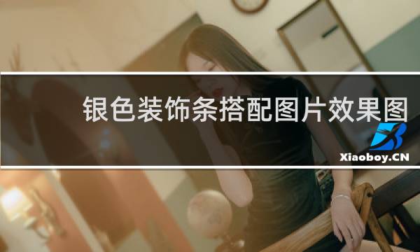 银色装饰条搭配图片效果图