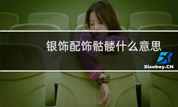 银饰配饰骷髅什么意思