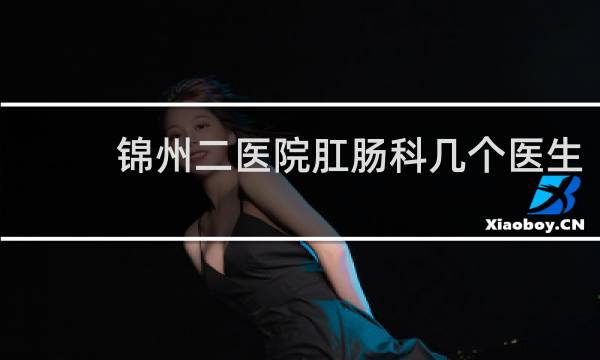 锦州二医院肛肠科几个医生