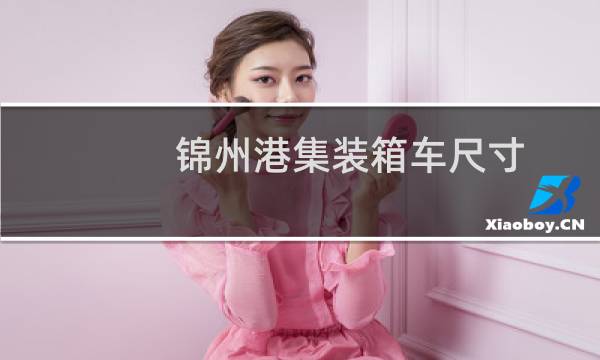 锦州港集装箱车尺寸