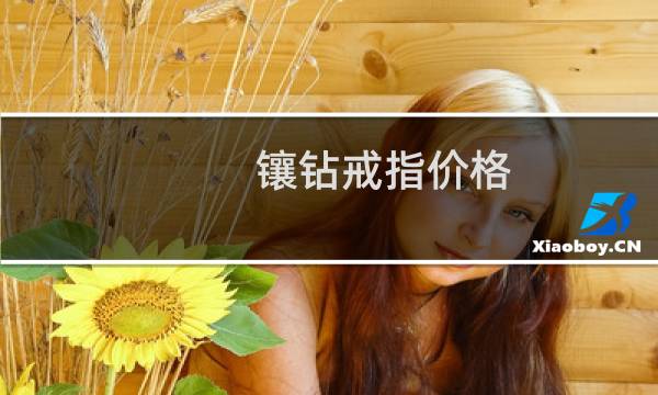 镶钻戒指价格
