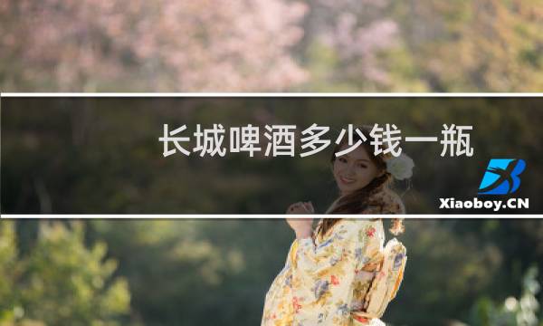 长城啤酒多少钱一瓶