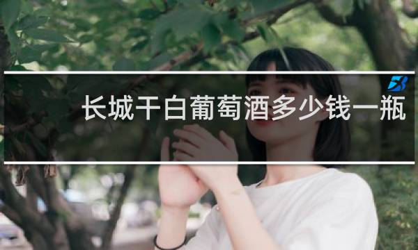 长城干白葡萄酒多少钱一瓶
